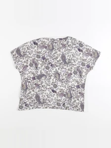 IKKS - tee-shirt blanc - 6 ans