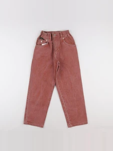Vintage - jean rouge - 8 ans