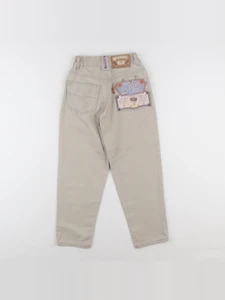 Vintage - pantalon beige - 7 ans