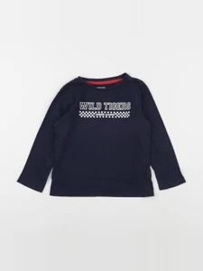 Vertbaudet - tee-shirt bleu - 4 ans