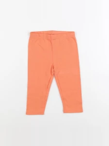 Vertbaudet - legging orange - 12 mois