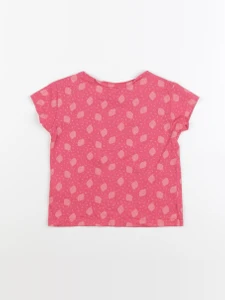 Vertbaudet - tee-shirt rose - 3 ans