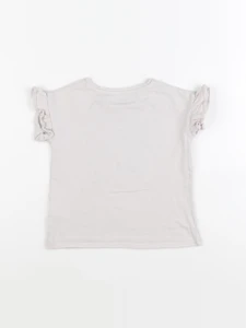 Vertbaudet - tee-shirt rose - 4 ans
