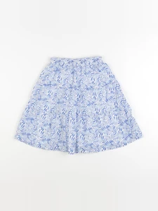 Okaidi - jupe bleu, blanc - 3 ans