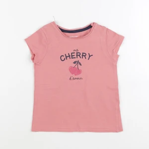 Vertbaudet - tee-shirt rose - 4 ans