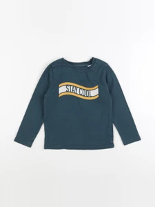 Okaidi - tee-shirt bleu - 3 ans