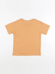 Vertbaudet - tee-shirt orange - 6 ans