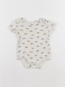 Vertbaudet - body beige - 18 mois