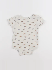 Vertbaudet - body beige - 18 mois
