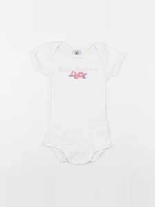 Petit Bateau - body blanc - 9 mois
