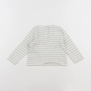 Vertbaudet - tee-shirt blanc - 18 mois