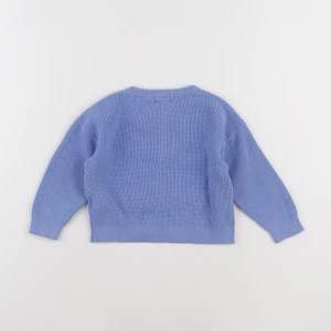 Vertbaudet - pull bleu - 18 mois
