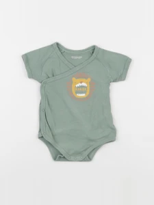 Vertbaudet - body vert - 12 mois