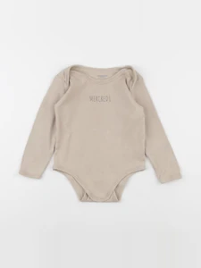 Vertbaudet - body beige - 36 mois