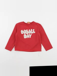 Tape à l'oeil - sweat rouge - 4 ans