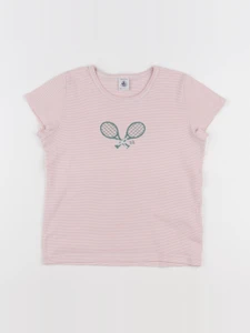 Petit Bateau - maillot de corps rose - 8 ans