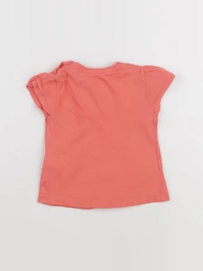 Vertbaudet - tee-shirt orange - 12 mois