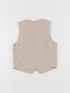 Vertbaudet - gilet beige - 5 ans