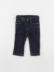 Petit Bateau - jean bleu - 6 mois