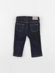 Petit Bateau - jean bleu - 6 mois