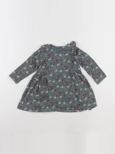 Boutchou - robe vert - 12 mois