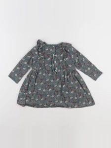 Boutchou - robe vert - 12 mois