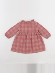 Cyrillus - robe rose - 12 mois