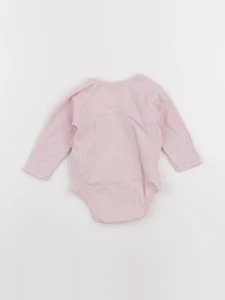 Vertbaudet - body rose - 12 mois