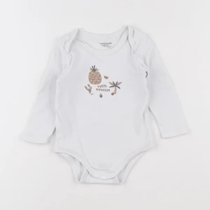 Vertbaudet - body blanc - 12 mois