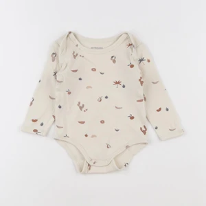 Vertbaudet - body beige - 12 mois