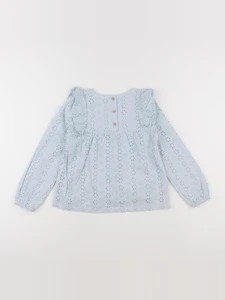 Vertbaudet - blouse bleu - 8 ans