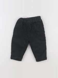 Vertbaudet - pantalon vert - 9 mois