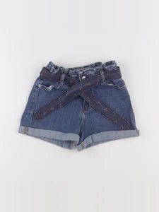 Vertbaudet - short bleu - 7 ans