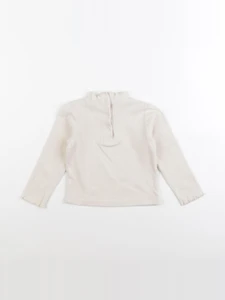 Vertbaudet - tee-shirt beige - 24 mois