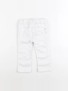 Jacadi - jean blanc - 18 mois