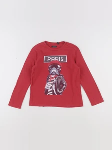 IKKS - tee-shirt rouge - 5 ans