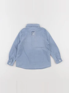 IKKS - chemise imprimé au dos bleu - 2 ans