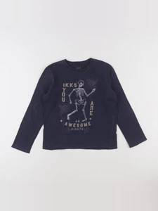 IKKS - tee-shirt bleu - 8 ans