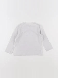 IKKS - tee-shirt blanc - 2 ans
