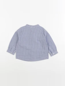 Boutchou - chemise bleu - 6 mois