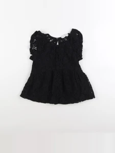 Zara - blouse noir - 9 ans