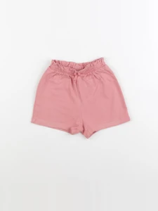 H&M - short rose - 12/18 mois