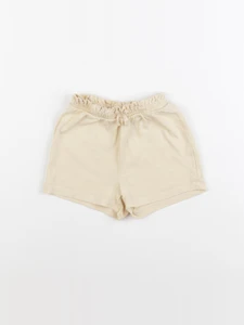 H&M - short beige - 12/18 mois