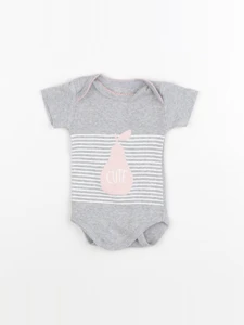 La Redoute - body gris - 1 mois