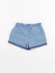 Boutchou - short bleu - 12 mois