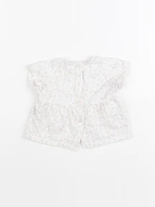 Vertbaudet - tee-shirt blanc - 3 mois