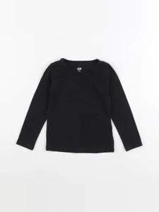 H&M - tee-shirt noir - 18/24 mois