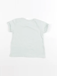 H&M - tee-shirt bleu - 9/12 mois