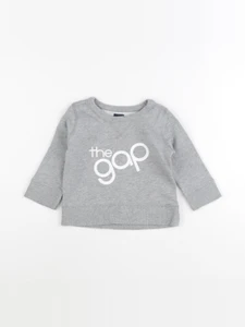 GAP - sweat gris - 12/18 mois