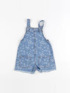 Zara - salopette bleu - 12/18 mois